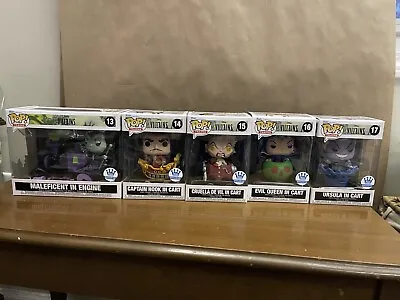 Funko Pop! EXCLUSIVE Disney Villans Train SET Of 5 Disney Villains • $90