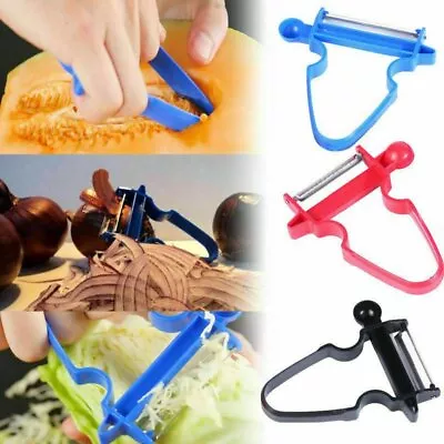 Set Of 3 Magic Trio Vegetable Peeler Potato Fruit Slicer Julienne Kitchen Tool • $4.55