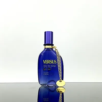 Versace VERSUS TIME FOR ENERGY *UNISEX* 4.2oz-125ml EDT Spray DISCONTINUED (BT16 • $49.95