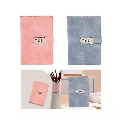 Diary With Lock Handbook Thick Password Lock Diary For Teens Girls Men Women • $27.51