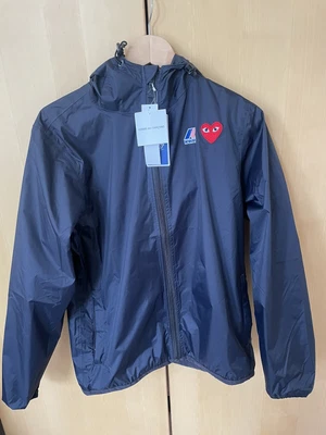 £79.99 • Buy COMME DES GARÇONS PLAY Blue K-way Edition Nylon Jacket - Same Day Dispatch