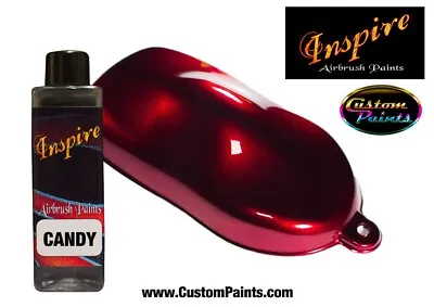 Inspire Airbrush 100ml Candy Deep Red Airbrush Paint Urethane Based • £9.50