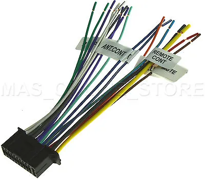 22pin Wire Harness For Kenwood Ddx512 Dnx5120 Dnx512ex *pay Today Ships Today* • $6.98