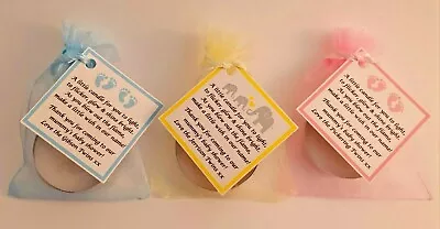 Twin Baby Shower Scented Candle Favours 10 Pack -boys Girls Unisex Gift Box  • £6.65