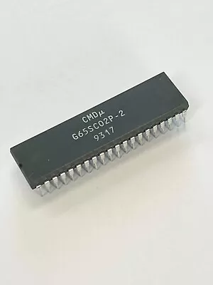 CMD/MOS 6502 Microprocessor G65C02P-2 - NOS Tested • $25