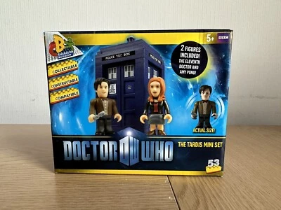 £40 • Buy Doctor Who The Tardis Mini Set 53 Piece Eleventh Doctor & Amy Pond New Sealed