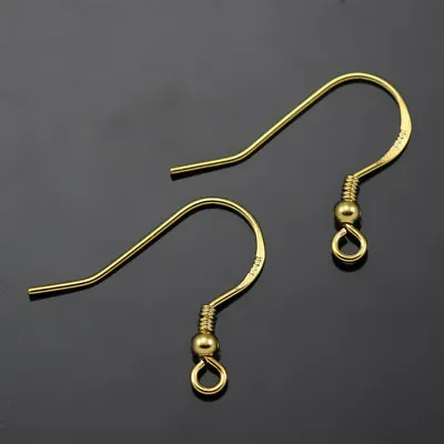 Gold Vermeil 925 Sterling Silver French Earring Wires Hooks Jewellery Findings • £3.99