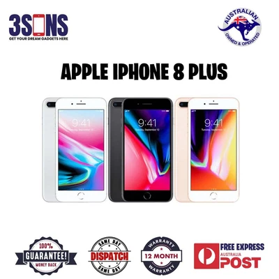 $328 • Buy Apple IPhone 8 Plus [64GB / 256GB] Unlocked Smartphones - As New AU SELLER