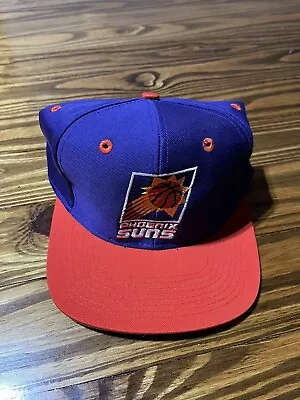 Vintage 90s Phoenix Suns NBA Basketball Fitted Hat 7 1/8 - 7 1/4 • $29.99