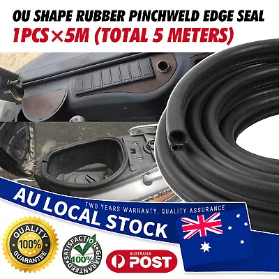 5M Rubber Pinch Weld Seal Strip Car Door Edge U Channel Trunk For Toyota Hilux • $30.49