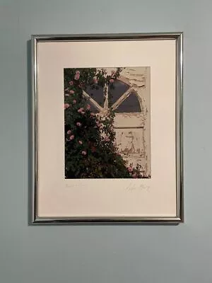 Vintage Shabby Chic Decor  Morning Glory Photograph • $85