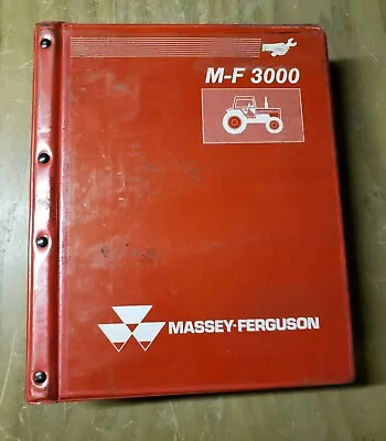 Massey Ferguson MF 3000 Series Workshop & 3600 Series Tractors  #1J-2256-X18 • $80