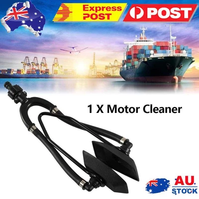 $35.49 • Buy Universal Rectangular Dual Water Feed Outboard Motor Flusher For Boat Marine