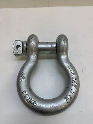 Crosby 1-3/4” Screw Pin Shackle WLL 25T Clevis Rigging Strap Large Crane Anchor • $139.99