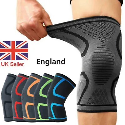 £4.14 • Buy Knee Support Compression HNS Sleeve Brace Patella Arthritis Pain Relief Gym,Pain
