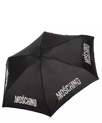 Moschino Umbrella Women Supermini 8432SUPERMINIA Black • $114.44