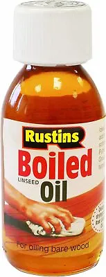 Rustins BOIL125 125ml Boiled Linseed Oil • £7.20