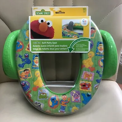 Sesame Street Soft Potty Seat With Removable Splash Guard - New! • $9.99