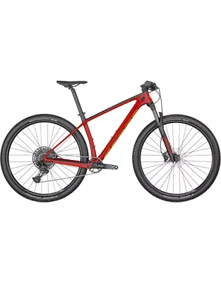2022 Scott Scale 940 Carbon Hardtail Mountain Bike Red XL Retail $2300 • $720