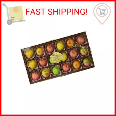 Bergen Marzipan - Assorted Fruit Shapes (18pcs.) By Bergen Marzipan [Foods] • $17.48