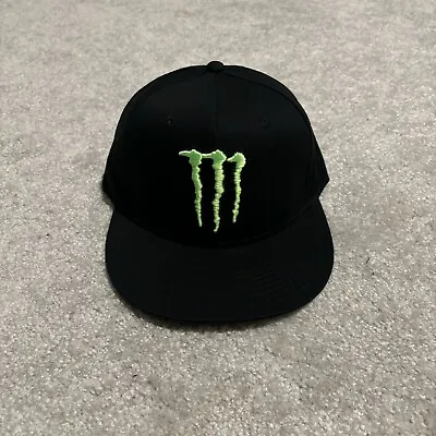 Brand New Monster Energy Hat Cap One Size Black Green Snapback Adjustable • $24.99