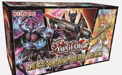 YuGiOh! Legendary Hero Decks :: 3 Unique 50-Cards Decks :: Brand New And Sealed! • £25