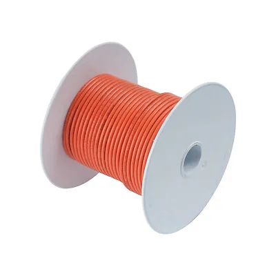 Ancor Marine ORANGE 14AWG Tinned Copper Primary Electrical Cable Wire 100FT ROLL • $30.12