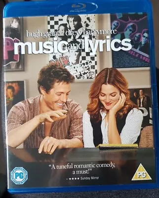 Music And Lyrics Hugh Grant Drew Barrymore (Blu-ray 2007) In Excellent Con  • £7.98