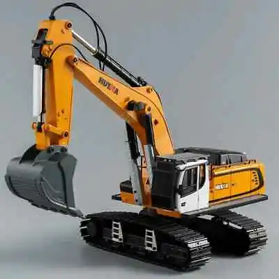 1/14 Full Scale 24CH Alloy Simulation Electric Remote Control Excavator RC Truck • $854.99