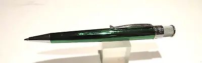 TERZETTI  MALIBU  GREEN Metal Large Heavy Ballpoint Pen-Velvet Pouch • $8.08