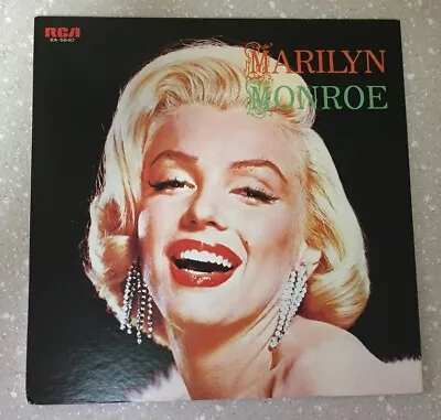 MARILYN MONROE - 1973 Original Japanese Import With Booklet 12  VINYL LP • £50