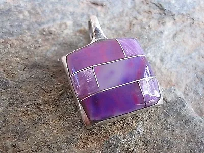 Mexican Mosaic Pendant Stone Inlay Handmade By Artesanas Campesinas New P2030 • $10.95