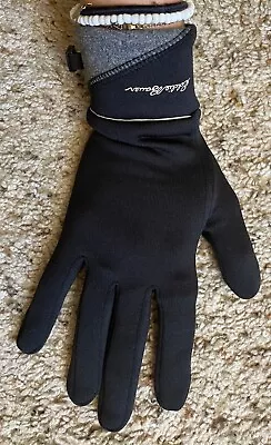 Eddie Bauer Black/gray S/M Gloves Women's • $14.99