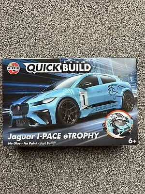 Airfix J6033 Quickbuild Jaguar I-Pace ETrophy Car Model Kit Set BRAND NEW SEALED • £12.99
