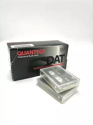 Quantegy R-64 DAT Cassette Digital Audio Tape Recording New Case 10 Lot • $65