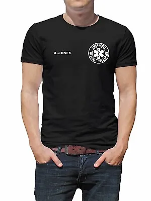 Graphic Customizable EMT Emergency Medical Technician T Shirt Tee Short Sleeve • $13.50