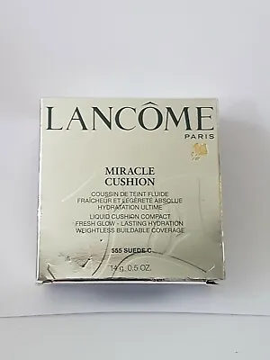 Lancome Miracle Cushion Compact Fresh Glow - 14g - 555 Suede C • £15.99