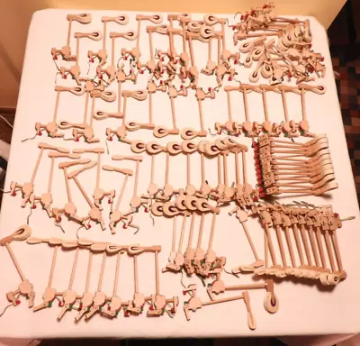 $25 • Buy Baldwin Piano 88 Hammers & Shanks Complete Set 1957 Acrosonic Upright Spinet !