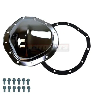 Chrome Steel Differential Cover 12 Bolt 8.75  Ring Gear GMC C10 K10 Chevy Truck • $43.98