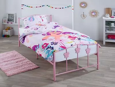 Official My Little Pony Girls Kids Single Bed Set With Soft Mattress +Bedding • £300