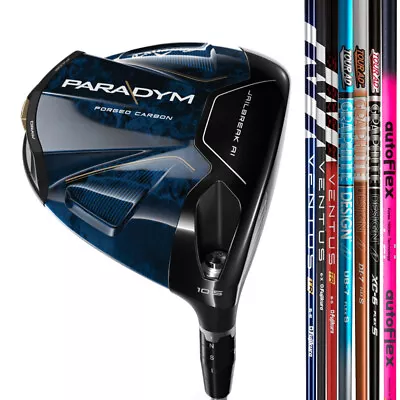 $849.99 • Buy New 2023 | Right Hand | Callaway Paradym Driver | Premium Upcharge Shafts