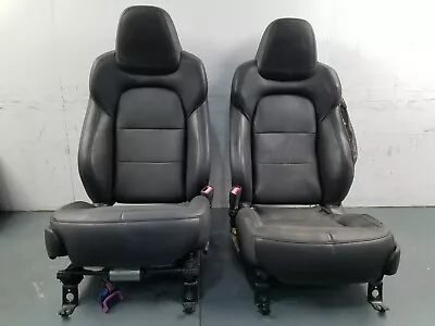 2013 Chevy Corvette C6 Grand Sport Power Leather Seat Set - Damage #0279 P7 • $1299.99