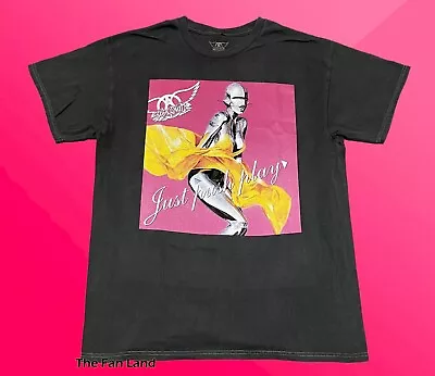 New Aerosmith Just Push Play 2001 Mens Vintage Concert T-shirt • $21.95