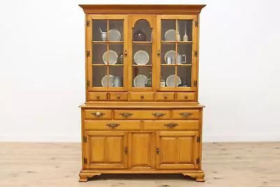 Maple Vintage Kitchen Cupboard China Cabinet Taylor #46516 • $1475