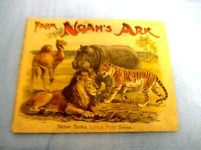 £16 • Buy Antique Father Tucks Noah 's Ark Childrens Book 1915 ,little Pets Series .