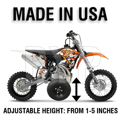 KTM 50 Mini Adventure YOUTH TRAINING WHEELS ONLY KTM50 Motorcycle ALL YEARS • $59.50