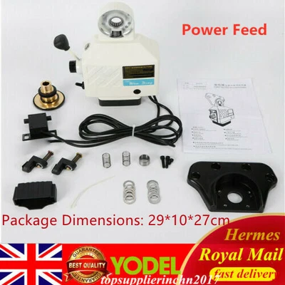 £182 • Buy 220V X-Axis Power Feed For Milling Machine, Max Torque 135lb/in UK