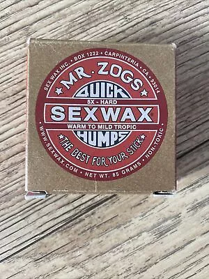 Mr. Zogs Quick Humps Sexwax Warm To Mild Tropic (5x - Hard)    F • £4.99