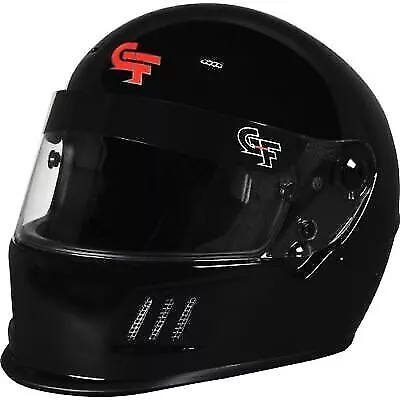 G-Force 13010LRGBK Race Driving Helmet Rift Full Gloss Black Large New • $192.13