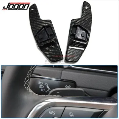 Interior Carbon Steering Wheel Paddle Shifter For VW Golf 8 MK8 GTI R Line 21-23 • $85.87